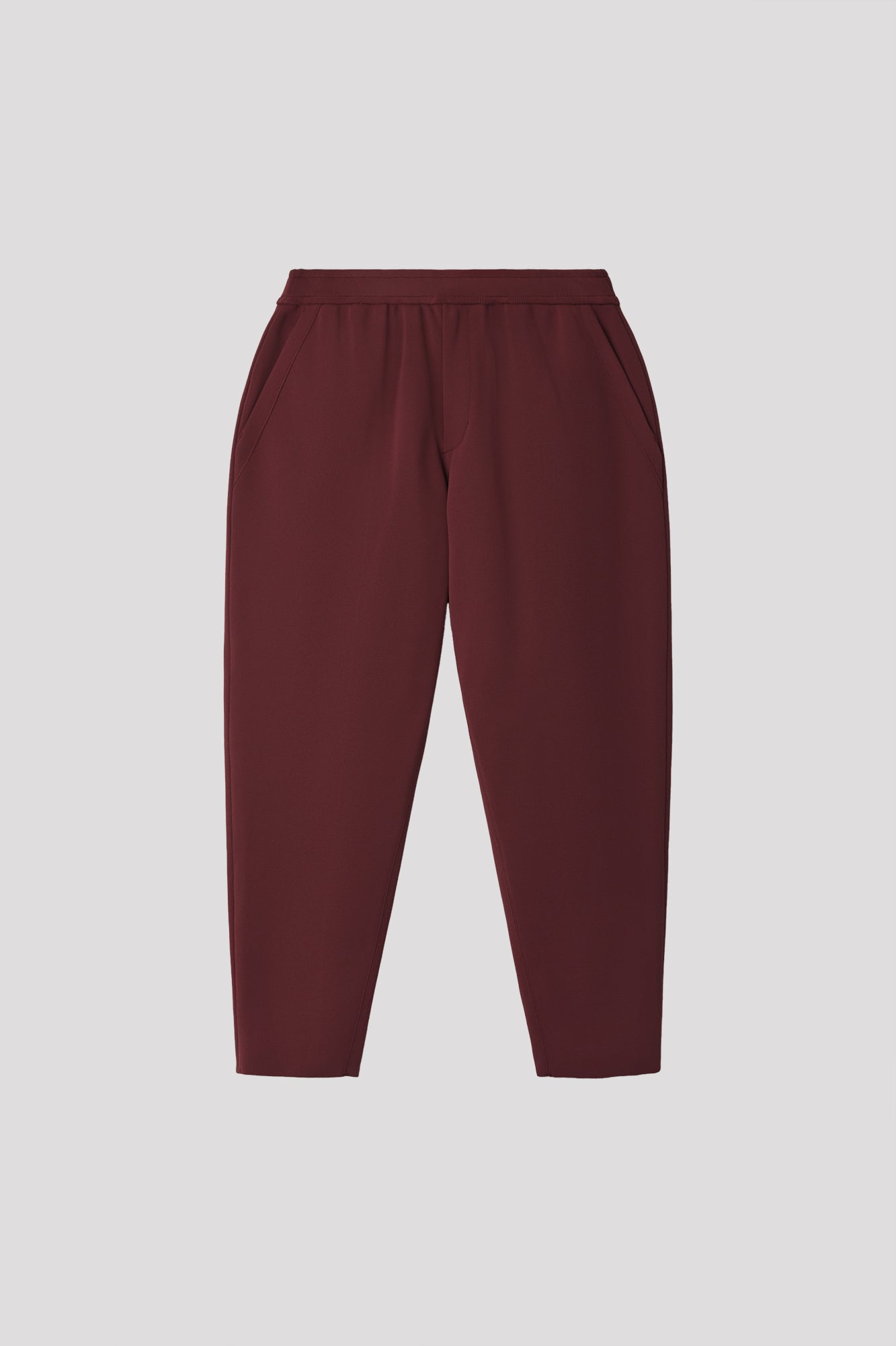 MILAN TAPERED PANTS - BLUSH RED
