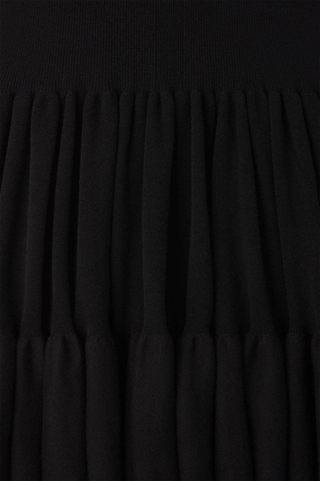 CASHMERE SILK CASCADES SKIRT
