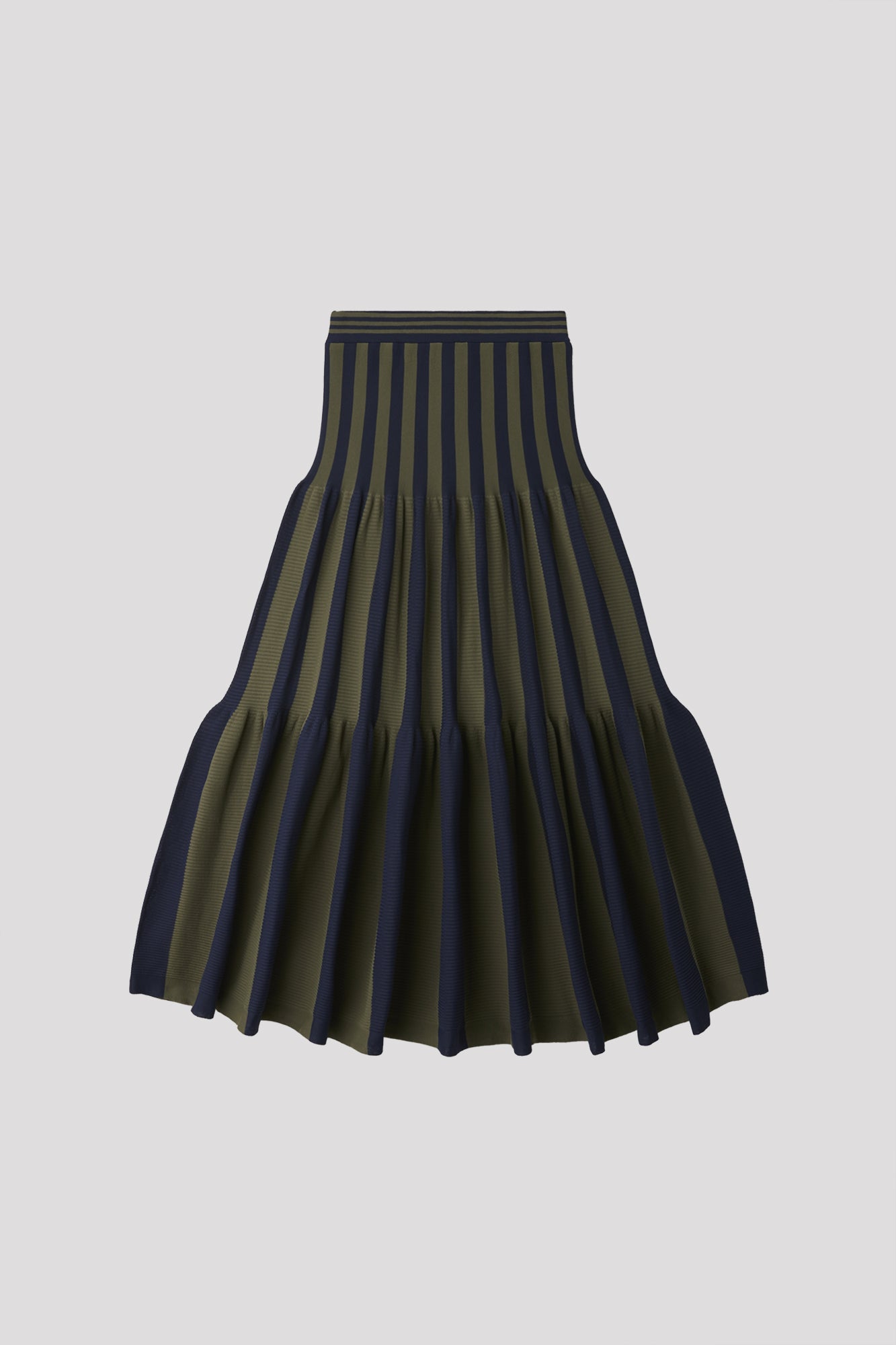 CASCADES SKIRT - FERN GREEN-NAVY