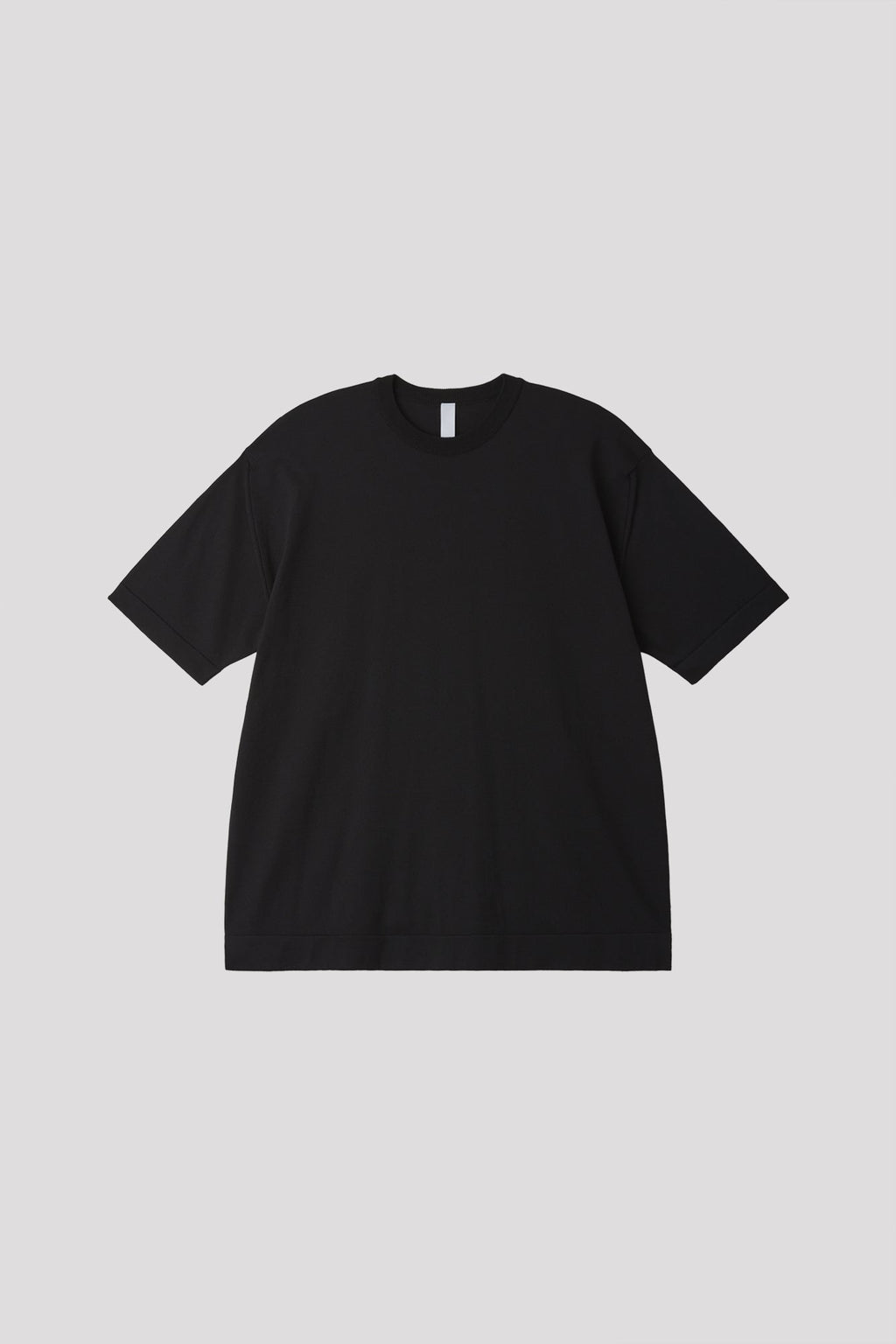 TC HIGH GAUGE SHORT SLEEVE TEE SHIRT - BLACK