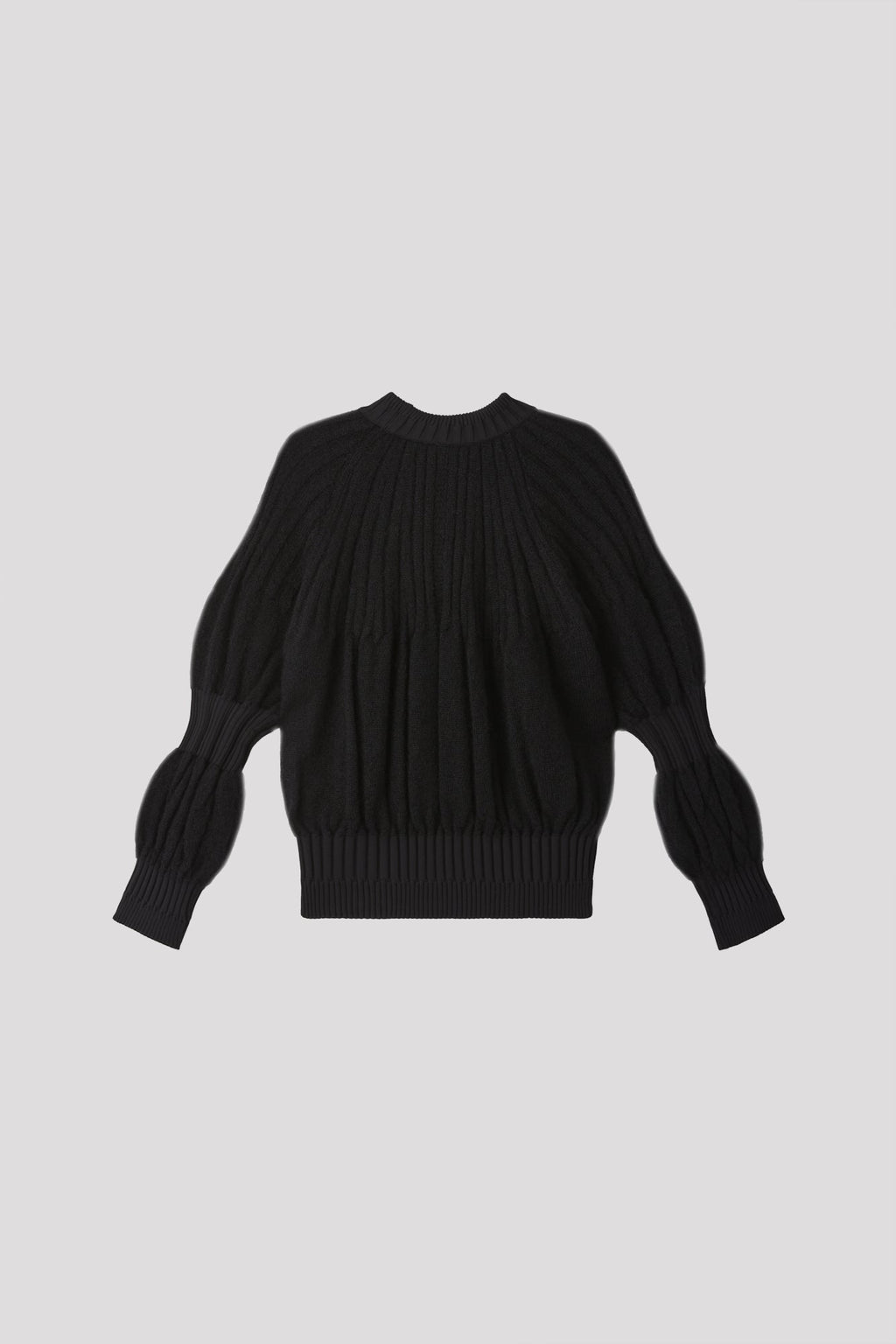 FLUTED MOHAIR TOP