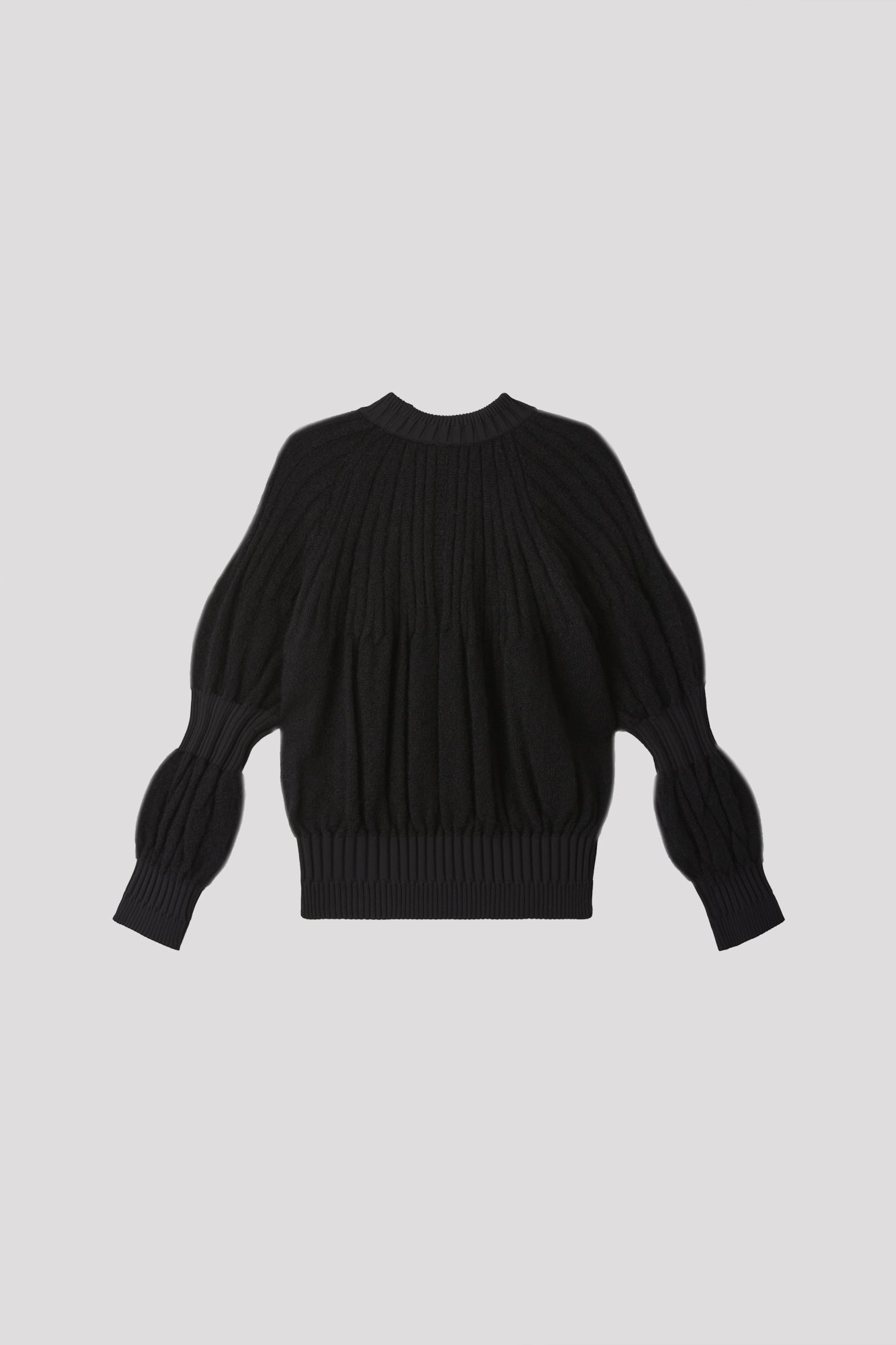 FLUTED MOHAIR TOP