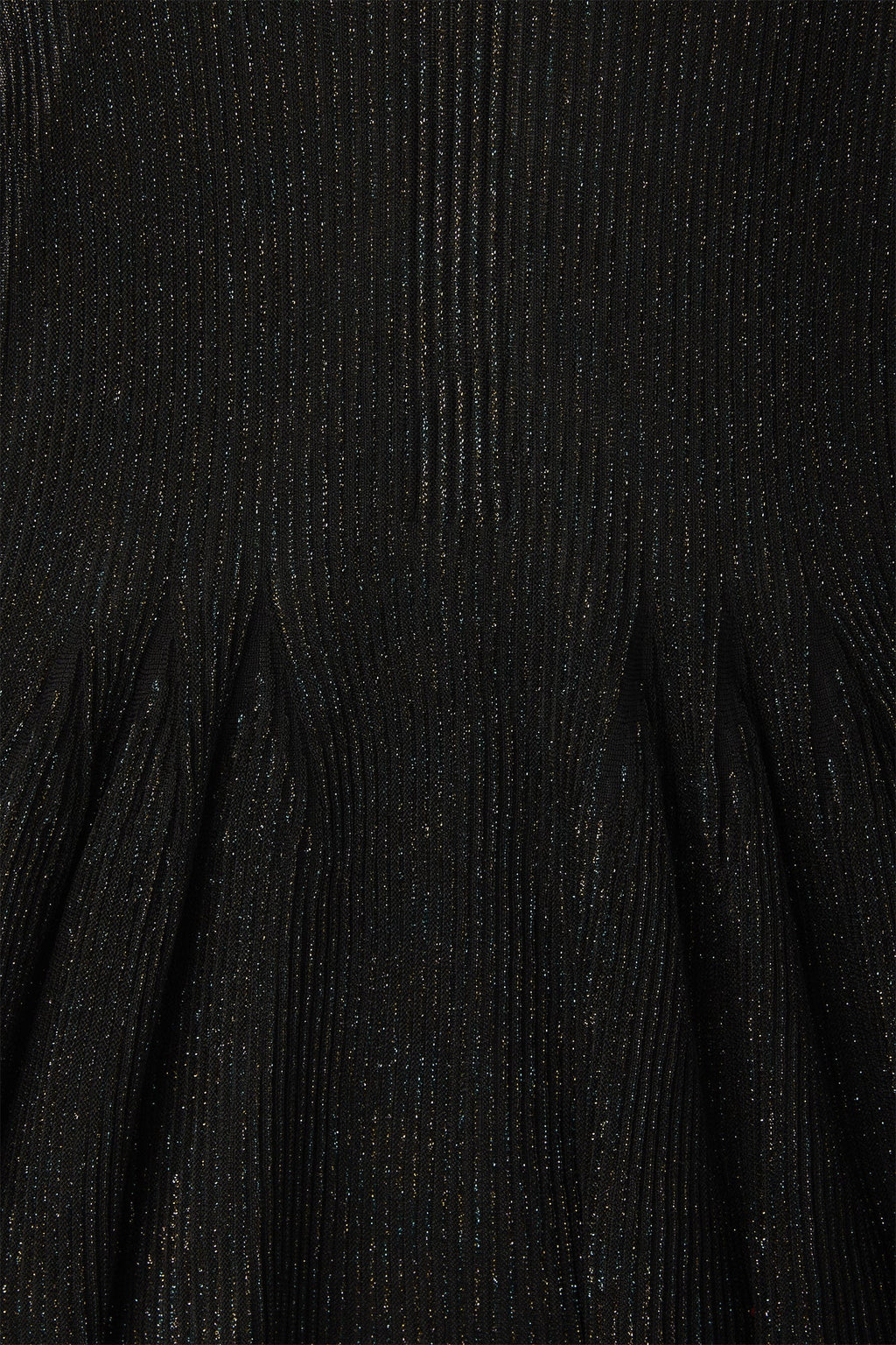 HYPHA LUCENT GLITTER LONG SLEEVE FLARE TOP