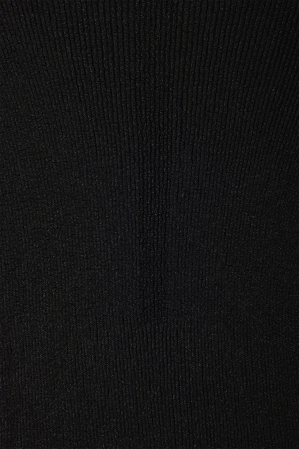 RIB LUCENT GLITTER MOCKNECK TOP