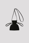 STRATA DRAWSTRING MINI BAG - BLACK