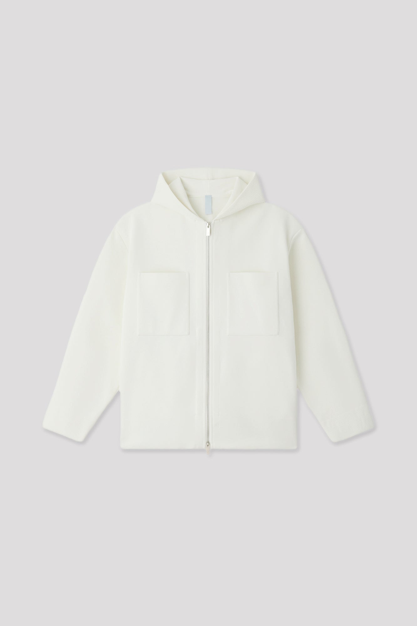 MILAN HOODIE JACKET - WHITE