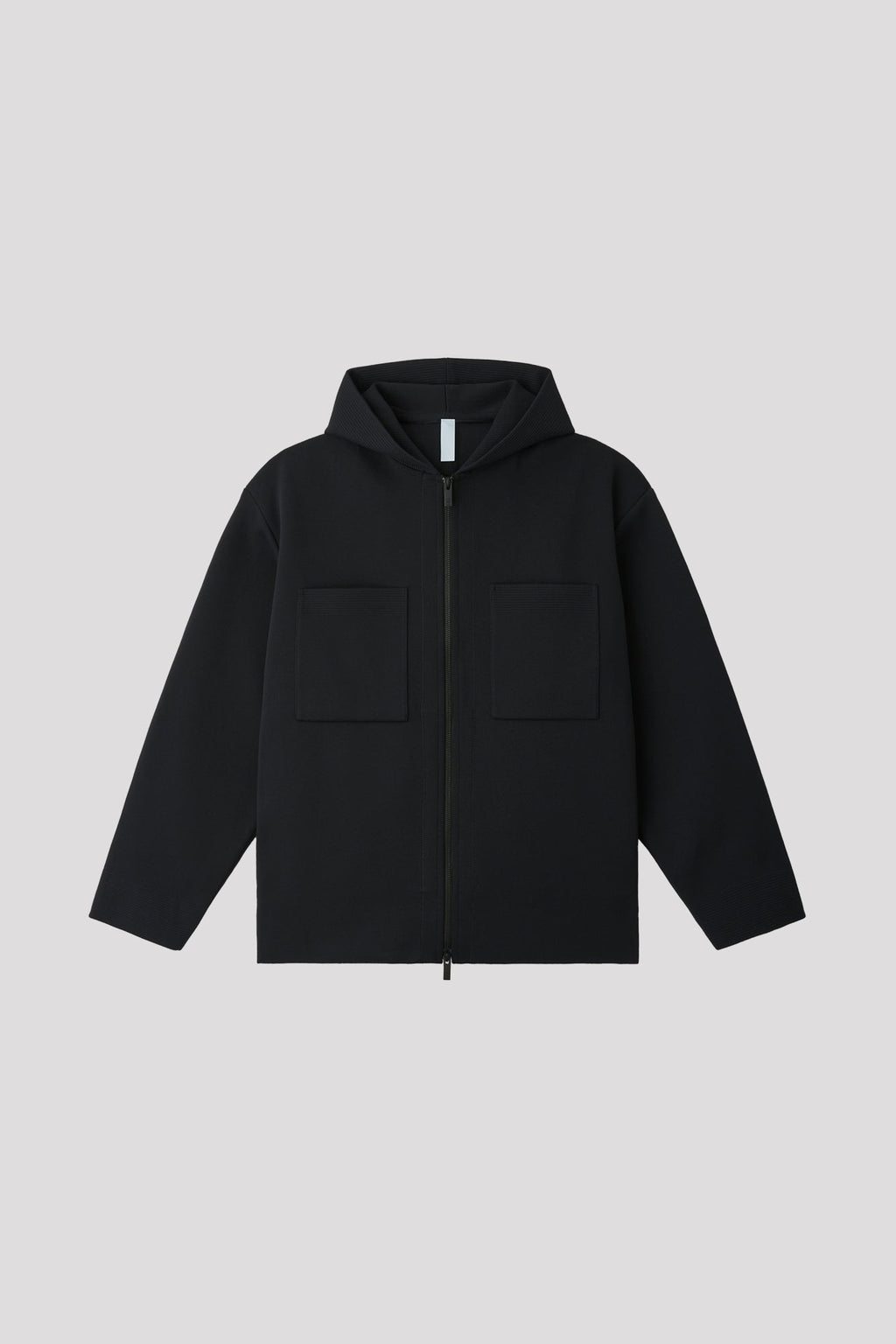 MILAN HOODIE JACKET - BLACK