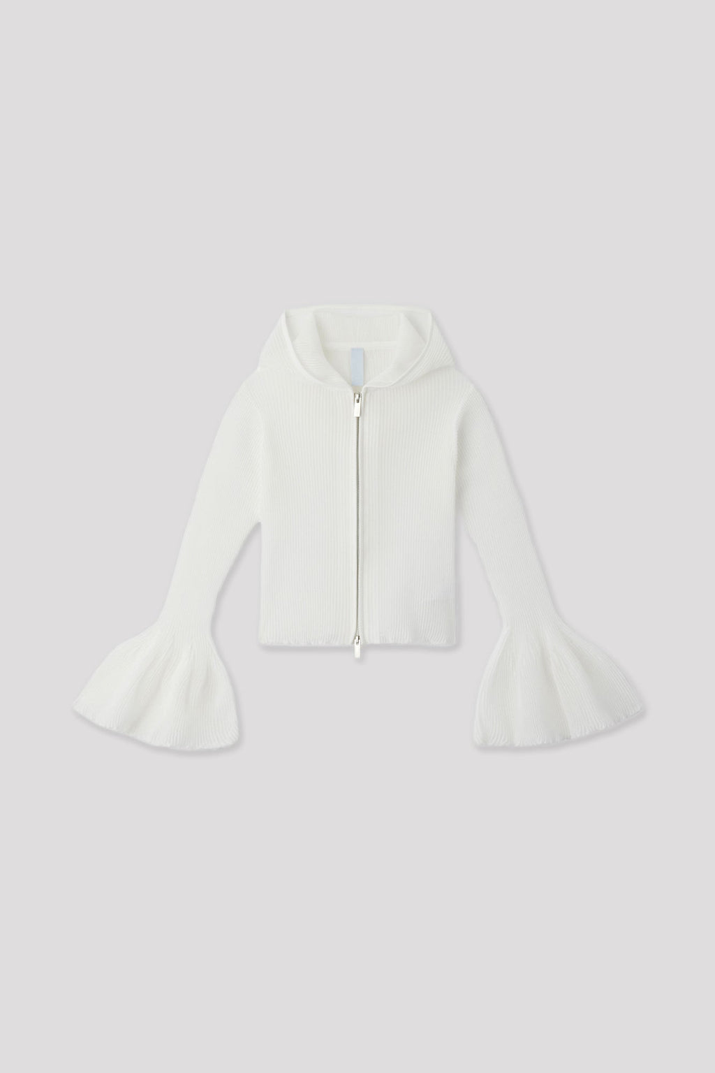 HYPHA LUCENT HOODIE JACKET - WHITE