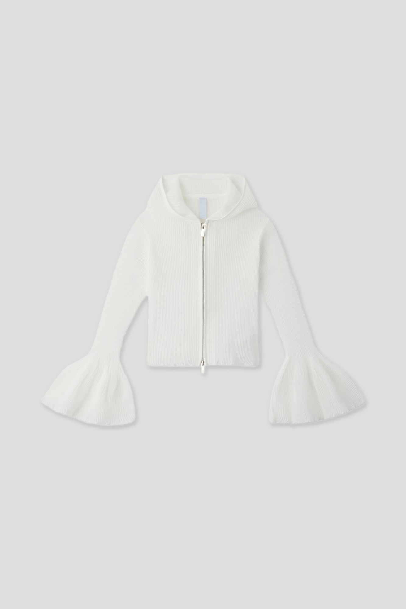 HYPHA LUCENT HOODIE JACKET - WHITE