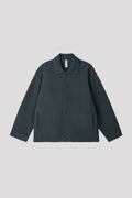 WASHI SHIRT JACKET - BLACK-OPALIN BLUE