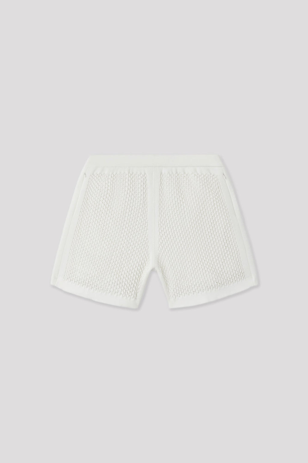 LATTICE SHORT PANTS - WHITE