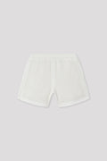 LATTICE SHORT PANTS - WHITE
