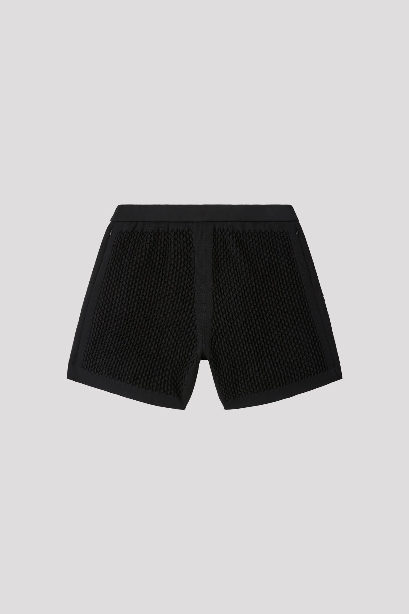 LATTICE SHORT PANTS - BLACK