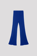 SOFT PORTRAIT TIGHT FLARE PANTS - BLUE