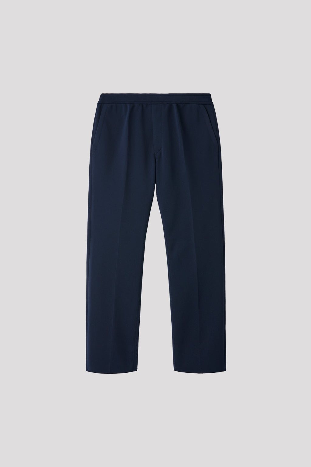 MILAN STRAIGHT PANTS - NAVY