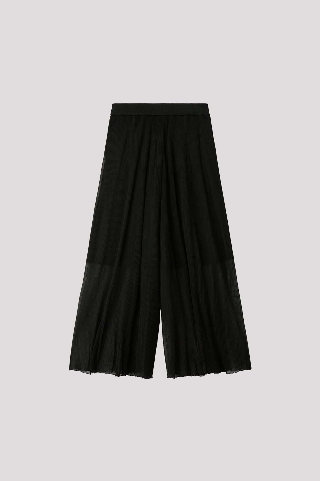 HYPHA LUCENT FLARE PANTS - BLACK