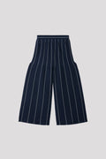 TC CASCADES SEMI WIDE PANTS - NAVY-WHITE