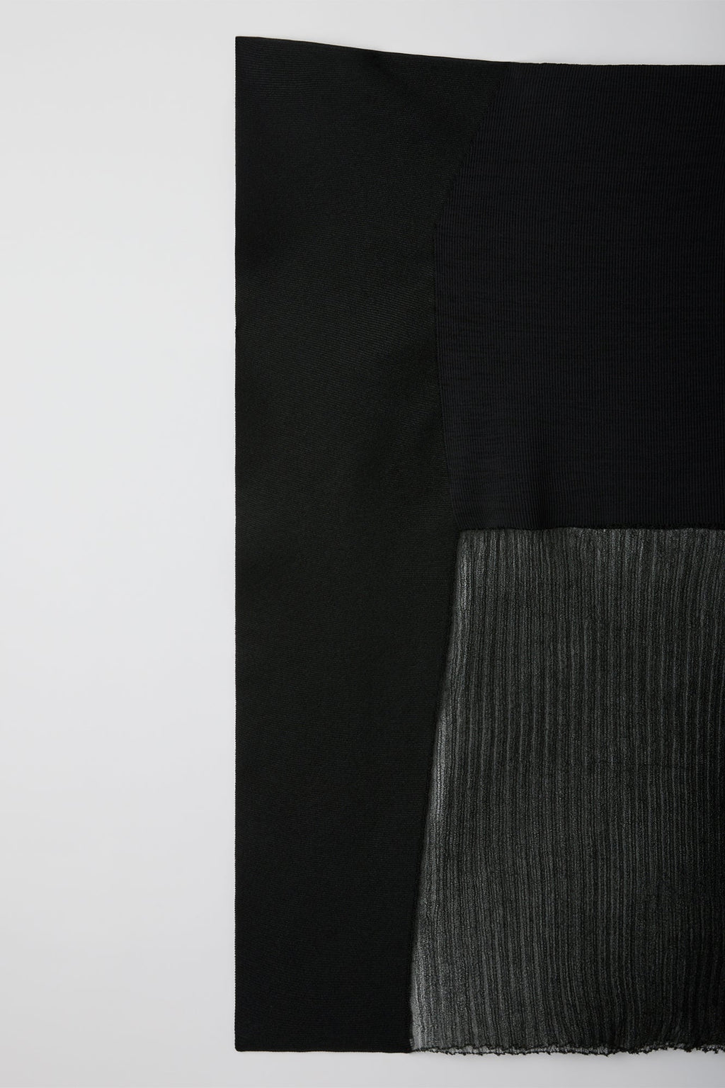 CREASE LUCENT SKIRT