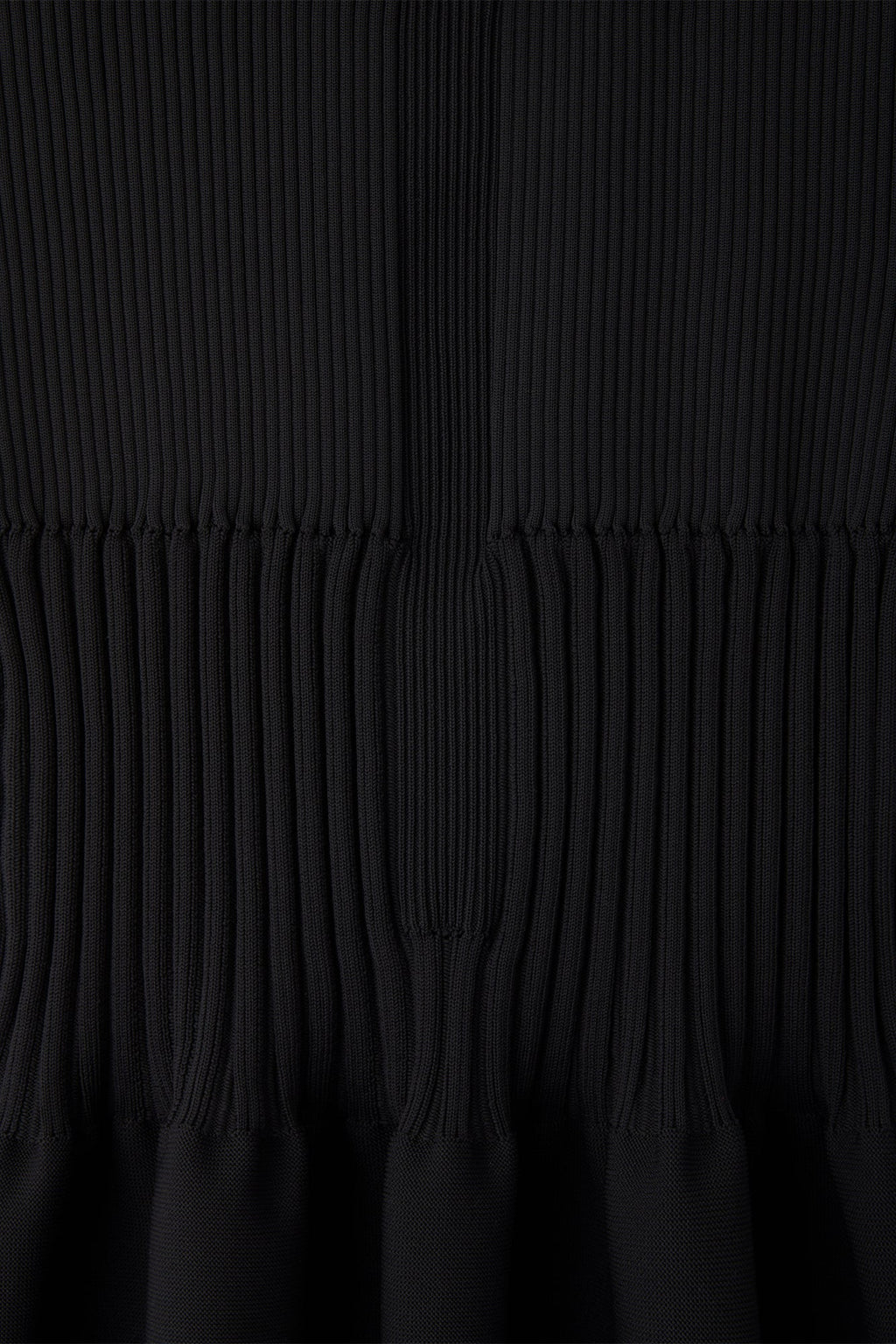 FLUTED MERMAID MIDI SKIRT