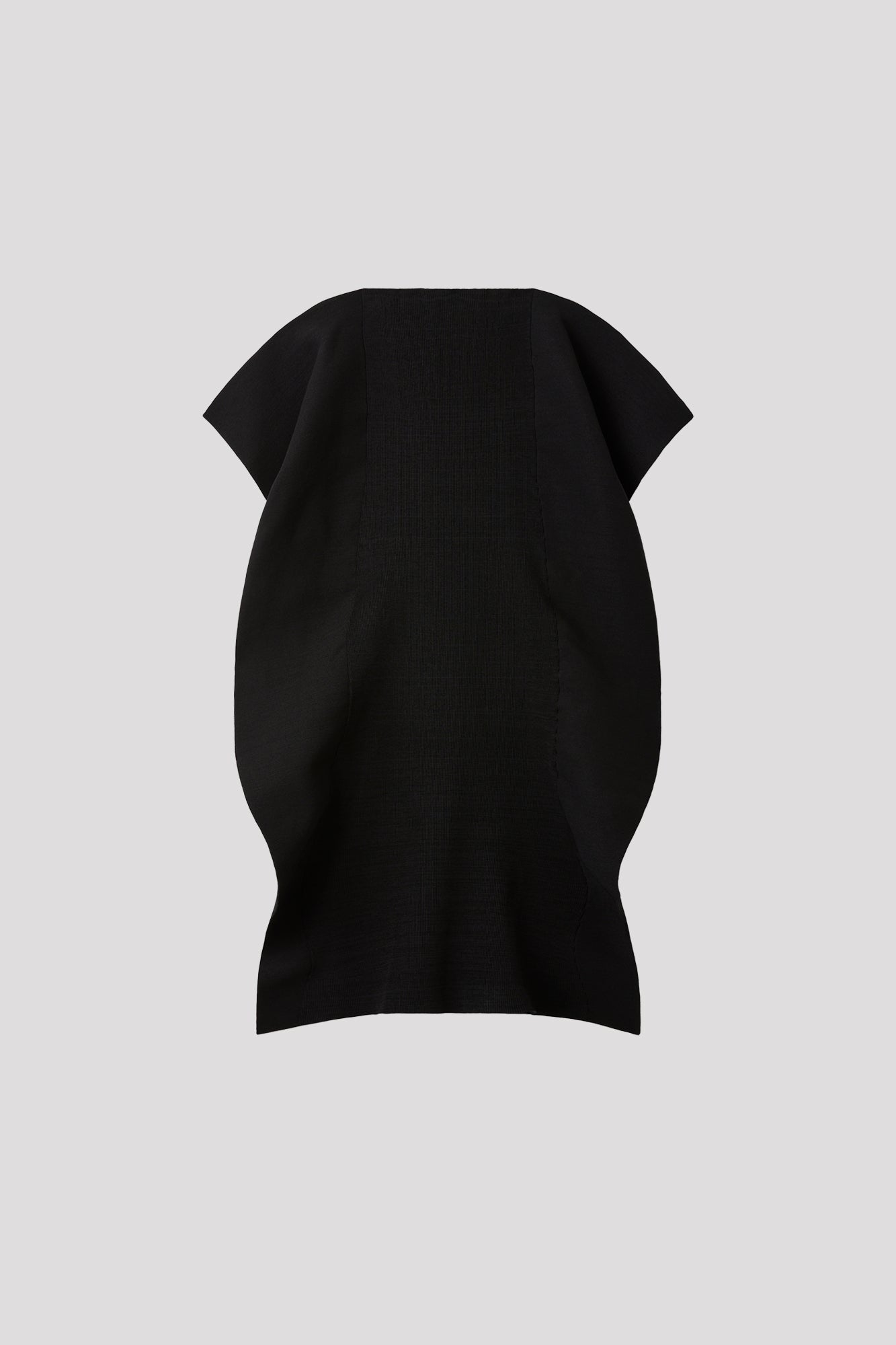 CREASE STRAPLESS DRESS