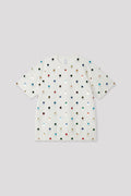 TC HIGH GAUGE ENCHANT SHORT SLEEVE TEE SHIRT - WHITE MULTI 8