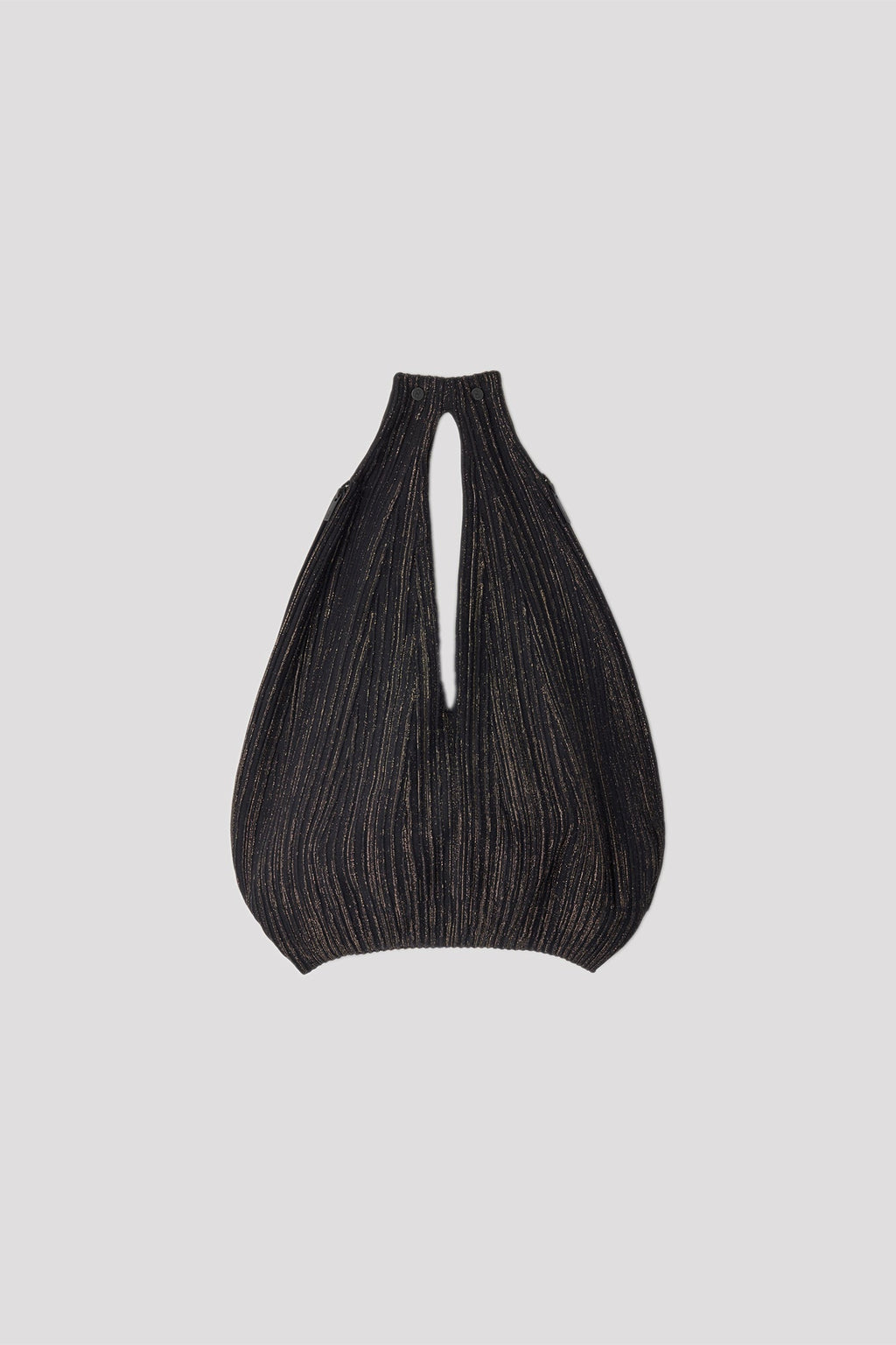 HYPHA GLITTER SHOULDER BAG - BLACK-GOLD