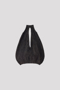 HYPHA GLITTER SHOULDER BAG - BLACK-GOLD