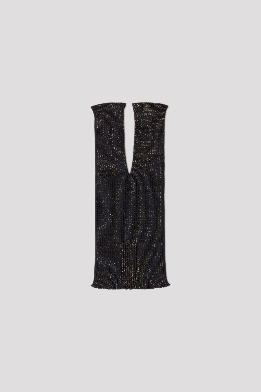 NOTCHED RIB GLITTER BAG