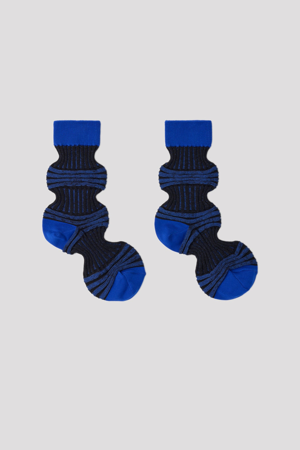 GARTER RIB SOCKS