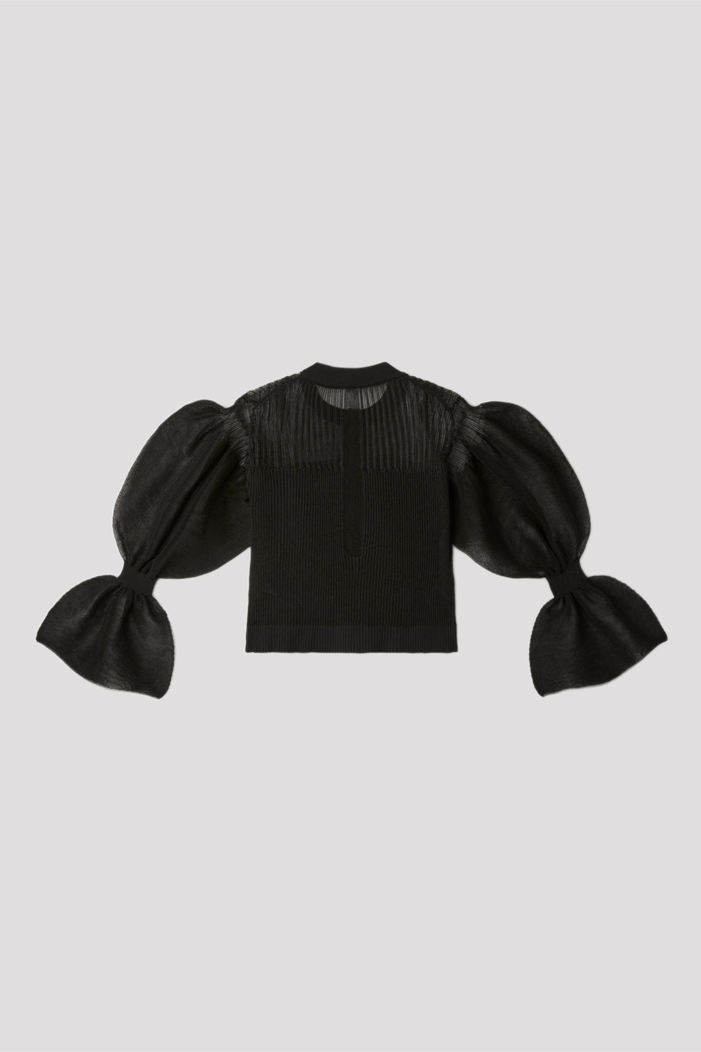 FLUTED LUCENT MARIE SLEEVE CARDIGAN