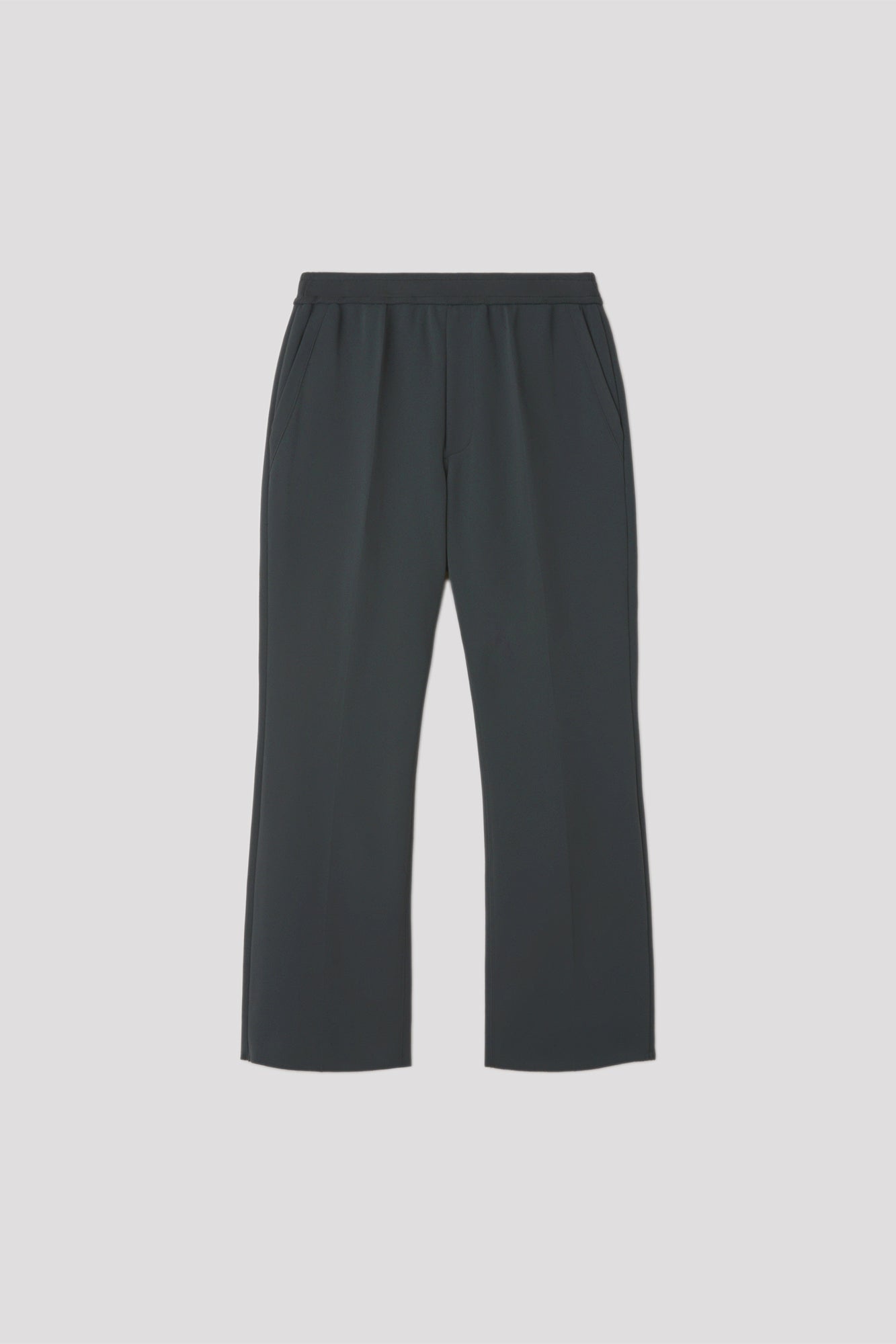 MILAN STRAIGHT PANTS - SMOKEY BLACK