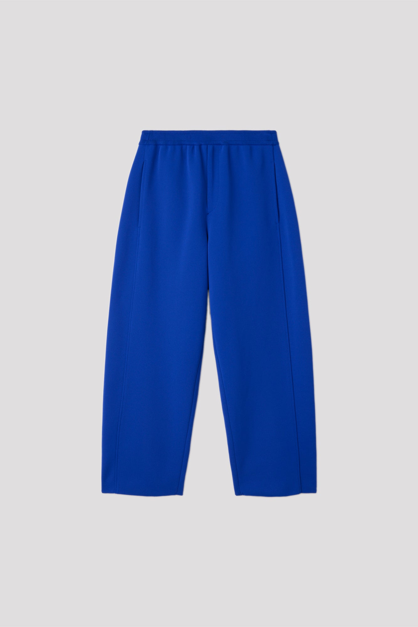 MILAN CURVED PANTS - BLUE