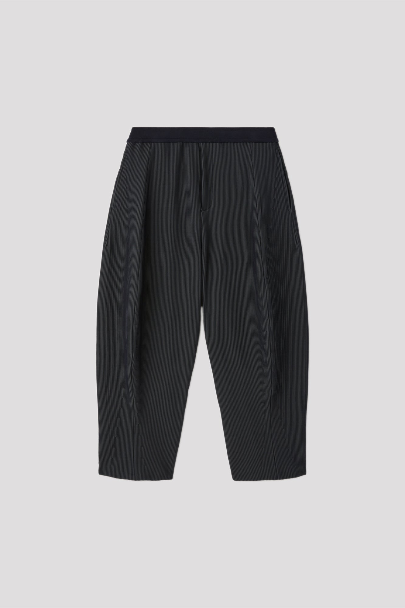 SOFT HYPHA CURVED PANTS - SMOKEY BLACK MULTI