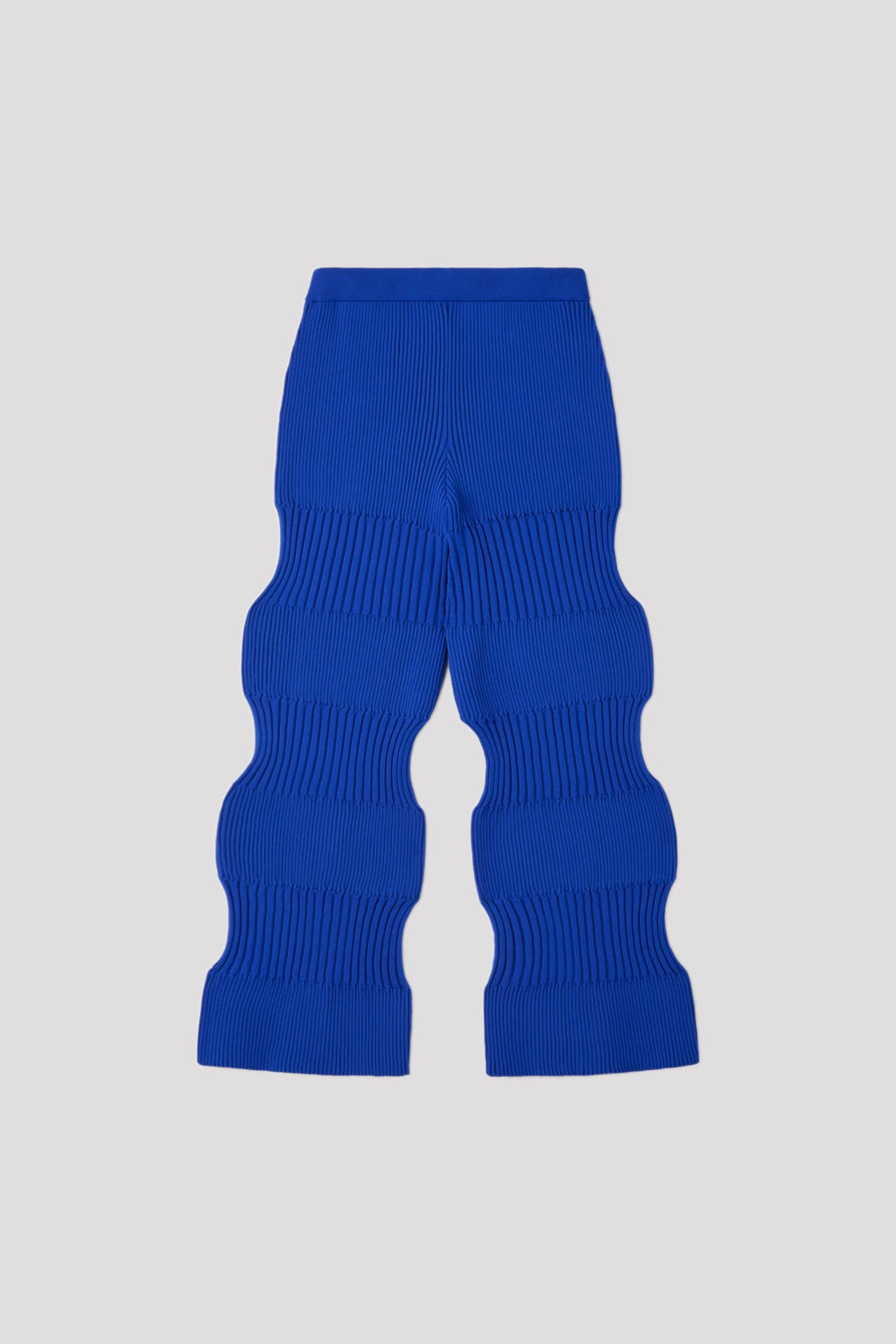 FLUTED PANTS - BLUE