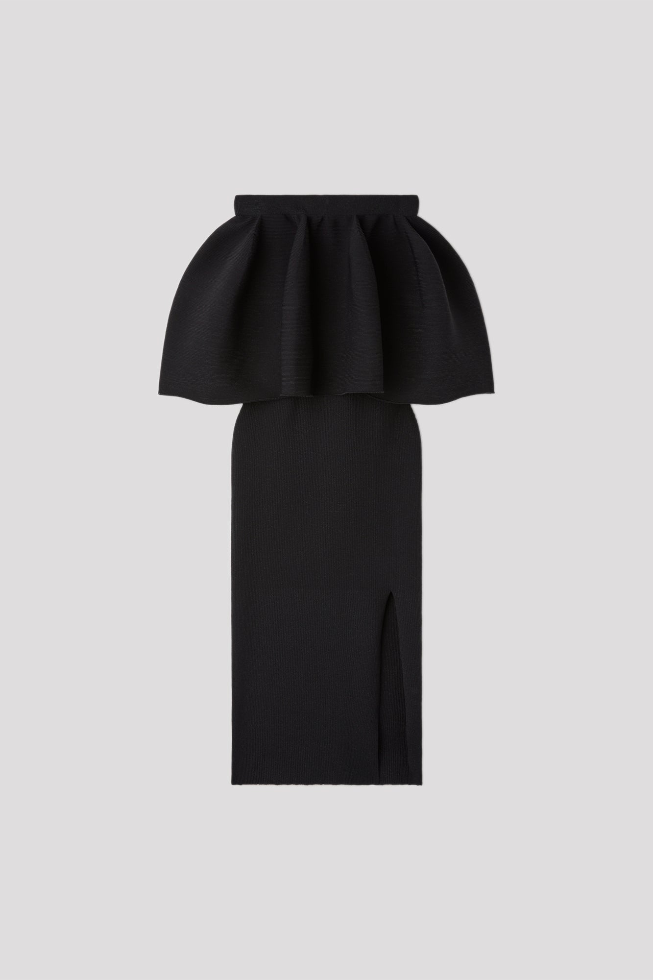POTTERY GLITTER LAYERED DRESS - BLACK-BLACK