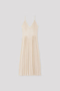 HYPHA LUCENT GLITTER CAMISOLE DRESS - PEARL-GOLD