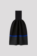 POTTERY HS STRAPLESS DRESS - BLACK MULTI 2