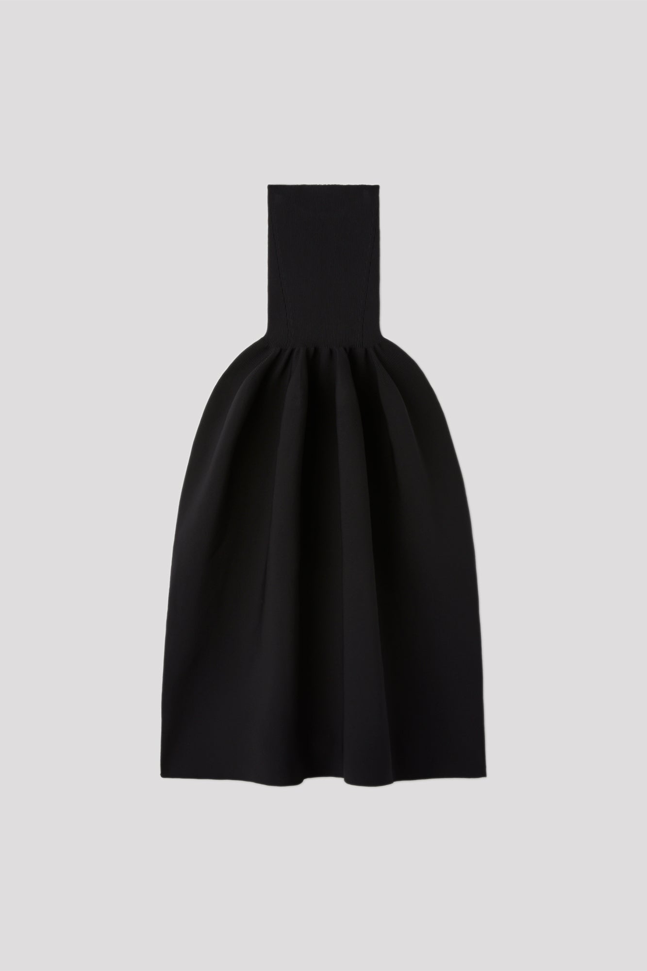 POTTERY HS STRAPLESS DRESS - BLACK