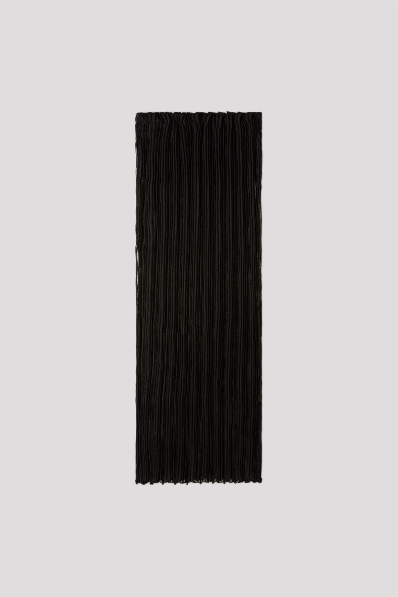 METAL TUBULAR DRESS - BLACK-BLACK