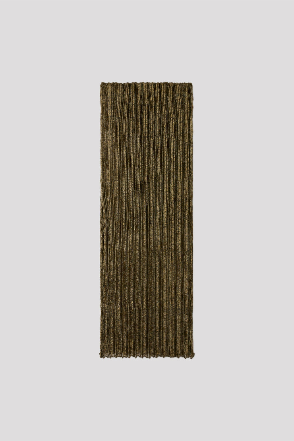 METAL TUBULAR DRESS - BLACK-GOLD