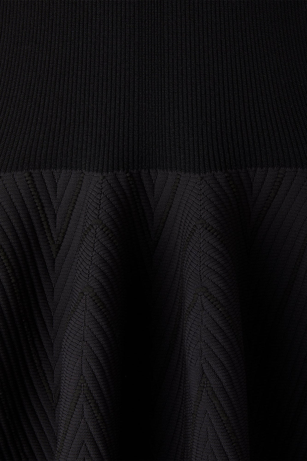 POTTERY HERRINGBONE LONG SLEEVE DRESS