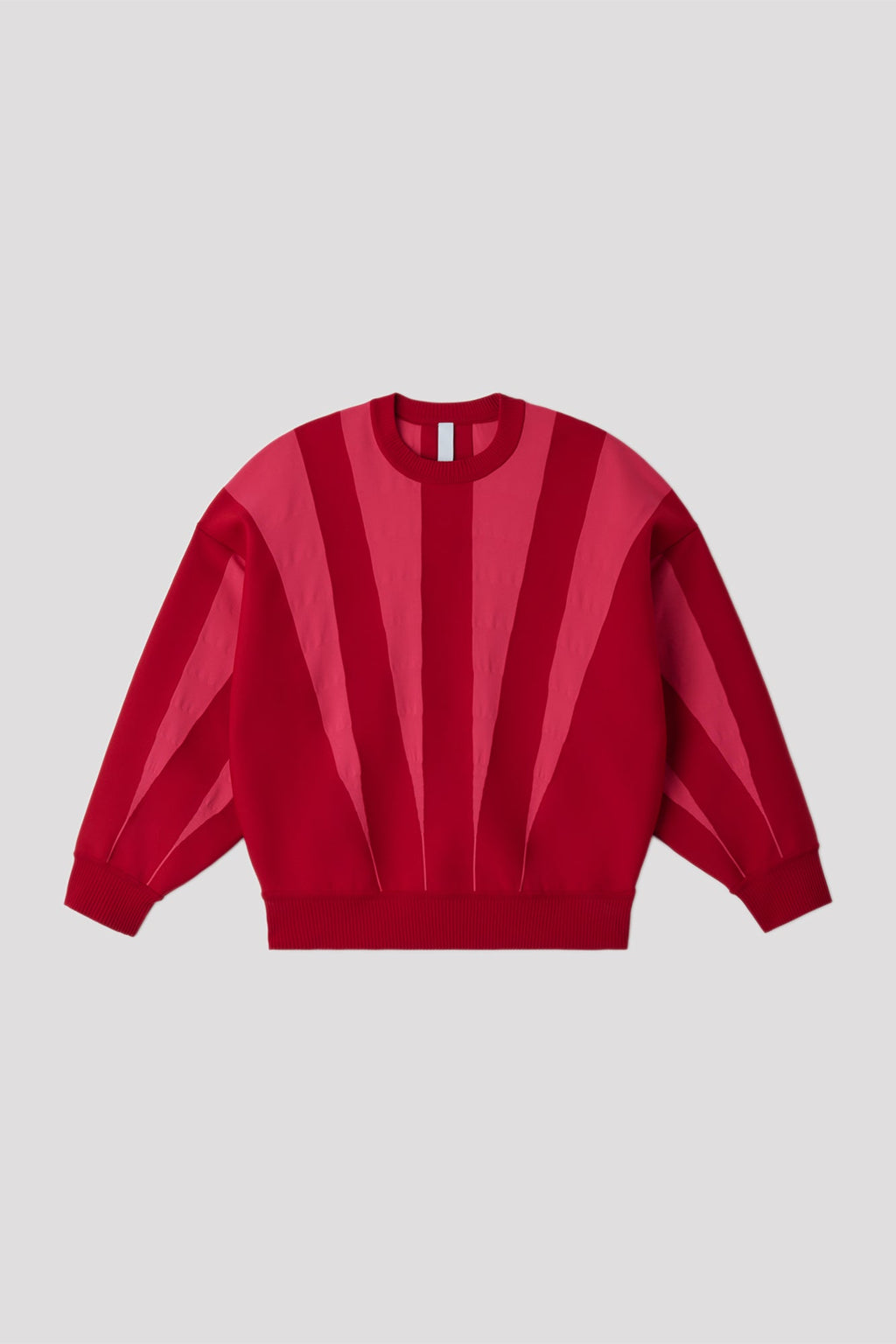 CONIC PULLOVER - MAROON RED MULTI 2