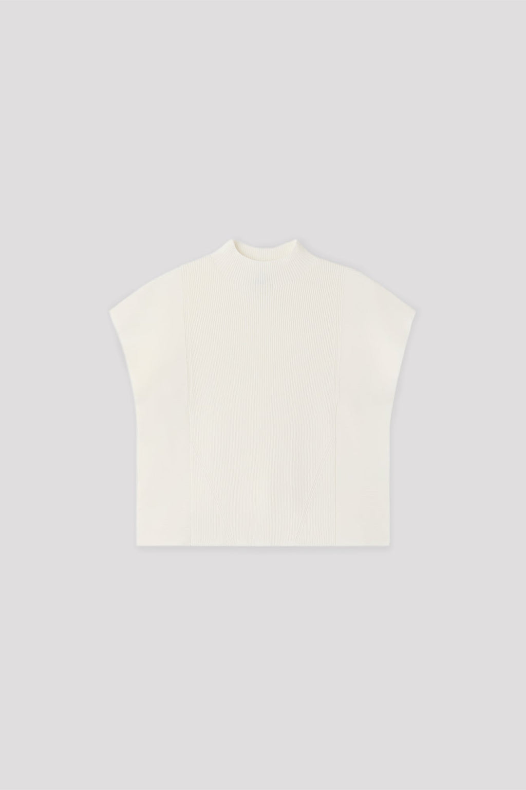 PORTRAIT CREASE TOP - WHITE