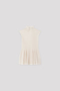 HYPHA LUCENT GLITTER SLEEVELESS TOP - PEARL-GOLD