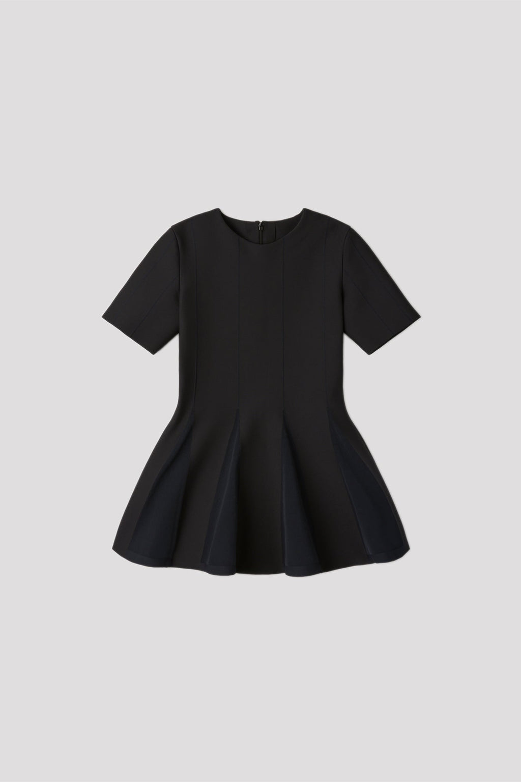 CONIC SHORT SLEEVE TOP - BLACK MULTI 13