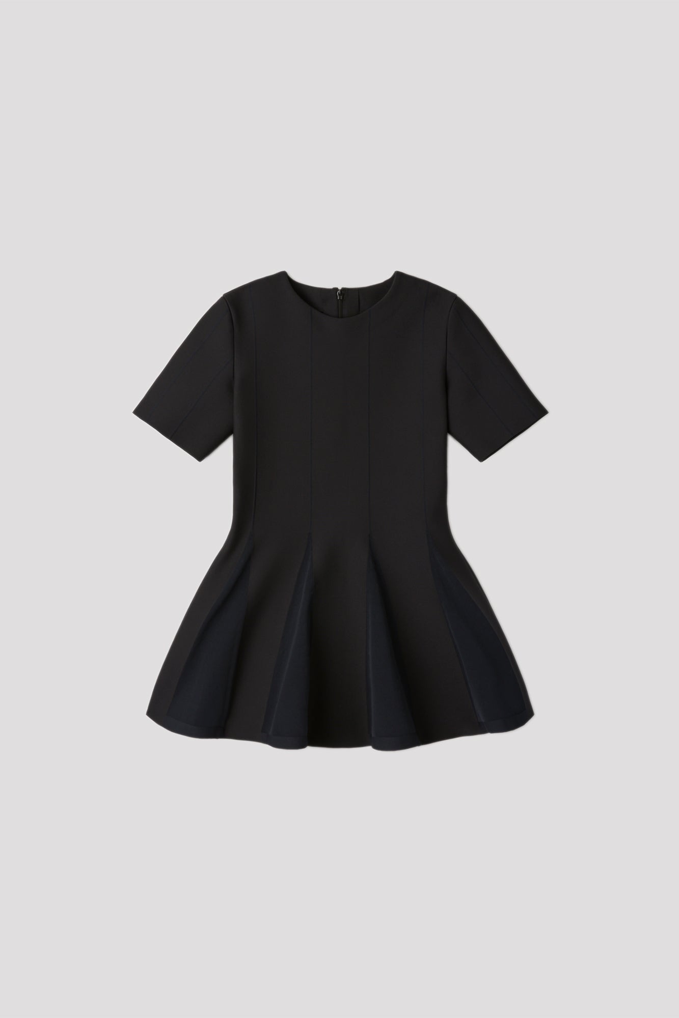 CONIC SHORT SLEEVE TOP - BLACK MULTI 13