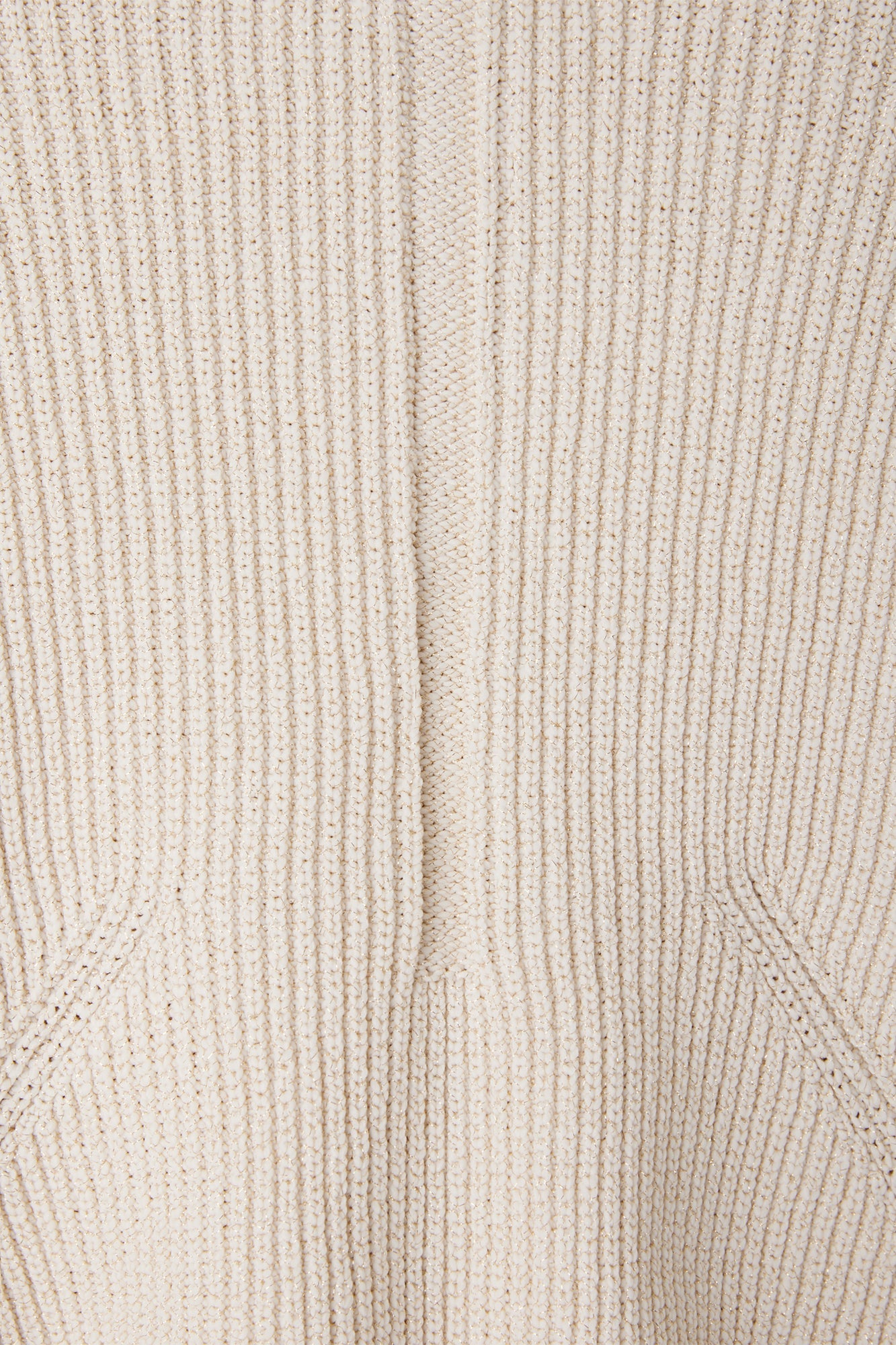 LOW GAUGE GLITTER HIGHNECK CROPPED PULLOVER