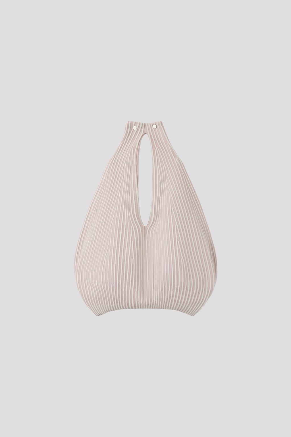 HYPHA GLITTER SHOULDER BAG - EGGSHELL PINK MULTI