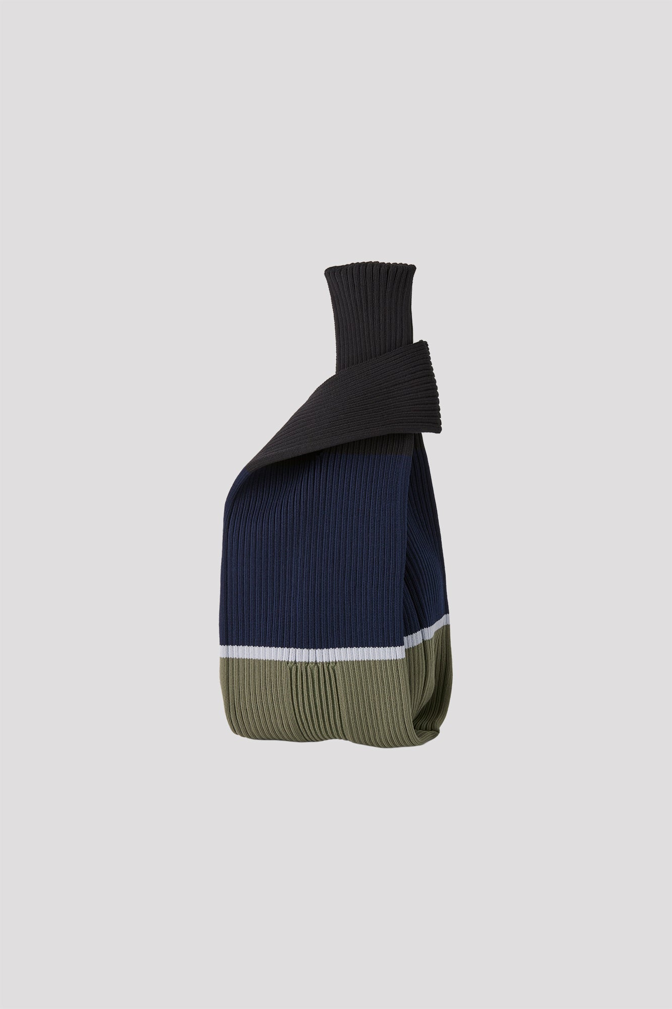 NOTCHED RIB  BAG - NAVY MULTI 7
