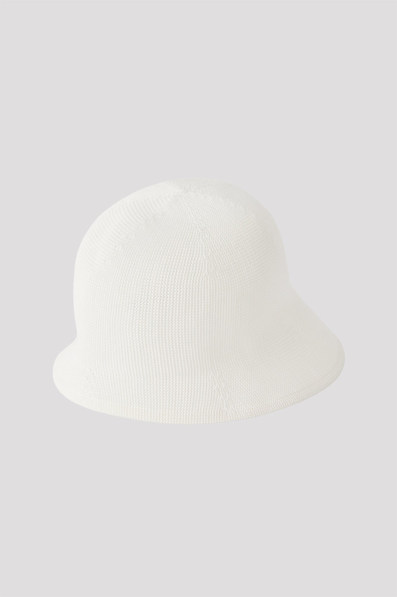 MESH KNIT GLITTER ASYMMETRIC HAT